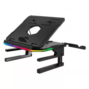 Enermax R.T.STAND ELS001 bärbar dator- och surfplatteställ, svart