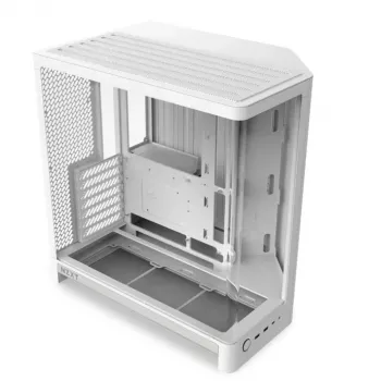 NZXT H6 2026 mid-tower airflow speldatorchassi vit härdat glas