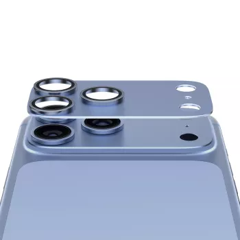 PanzerGlass Fender kameraobjektivskydd för iPhone 18 Pro, Shades of Blue (PG06879)