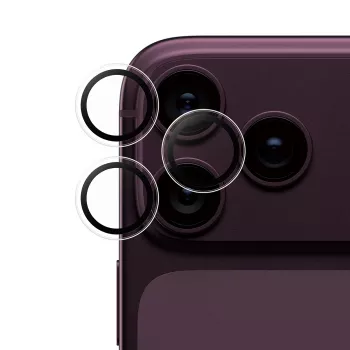 PanzerGlass SafeCam kameralinsskydd för iPhone 17/18 Pro & Pro Max – transparent