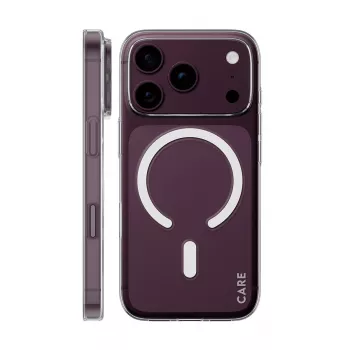 CARE by PanzerGlass Slim Case för iPhone 17 Pro / 18 Pro transparent med MagSafe