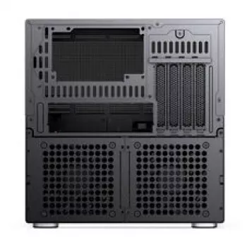 Jonsbo N6 NAS-kubchassi, Micro-ATX, stål/mesh, svart