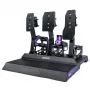 Conspit CPP-Lite 3-pedalset med load-cell-broms, hall-effect-gas och koppling, CNC-aluminium, USB, PC