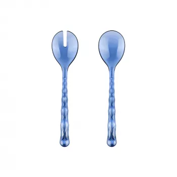 Guzzini Vanity salladsbestick denim blue 2 delar