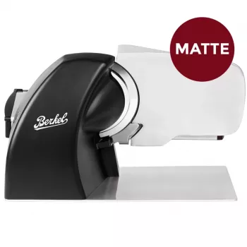 Berkel Homeline HL PLUS 200 matt svart elektrisk köksmaskin påläggsskärare 195 mm