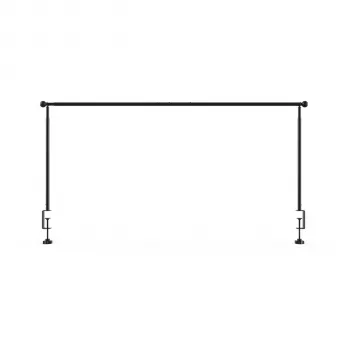 NewGarden Garland Lift solcells-LED-ljusslinga, 10 kulor, 2,5 m, svart