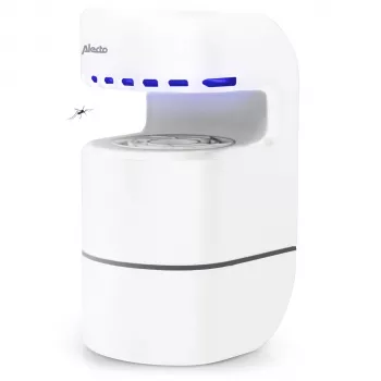 Alecto BC-14 automatisk insektsdödarlampa - vit - 75 m² - takmontering - UV-ljus