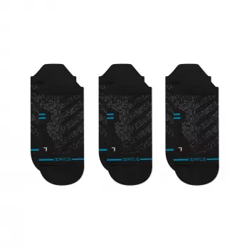Stance Run Ultralight Tab löparstrumpor 3-pack – svart