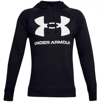 Under Armour Rival Fleece Big Logo HD Sweatshirt Herr svart 1357093 001