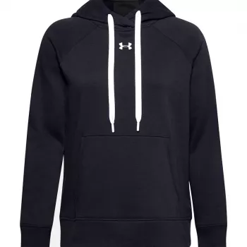 Under Armour Rival Fleece HB Hoodie Dam svart 1356317 001