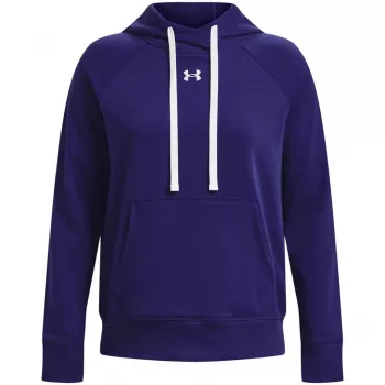 Under Armour dam Rival Fleece HB hoodie Midnight Navy/vit