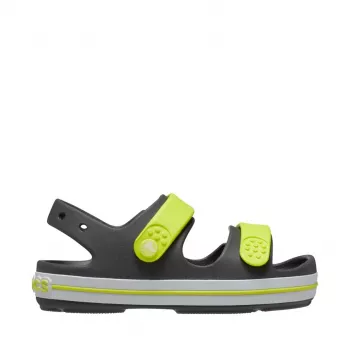 Crocs Crocband Cruiser barnsandaler grafit gul storlek 28-29