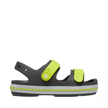 Crocs Crocband Cruiser barnsandaler grafit gul storlek 32-33