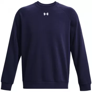Under Armour herr Rival Fleece Crew sweatshirt midnattsblå storlek S