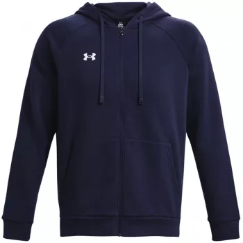 Under Armour Rival Fleece FZ Hoodie herr midnattsblå