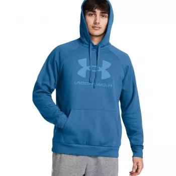 Under Armour Rival Fleece Logo HD sweatshirt herr Academy Blue 2XL
