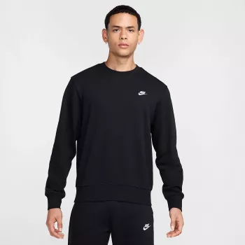 Nike Club FT sweatshirt herr svart FN3888 010 storlek S