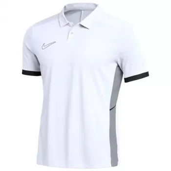 Nike Dri-FIT Academy 25 herr kortärmad pikétröja vit XL