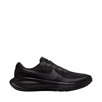 Nike Revolution 8 herr löparskor för väg – svart/vit/mörkgrå – storlek 40
