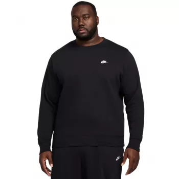 Nike Club BB herr crewneck sweatshirt svart FN3886-010 storlek L
