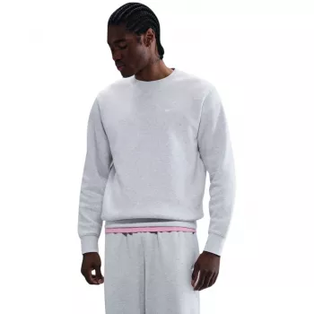 Nike Club Fleece herr hoodie mörkgrå melerad XL