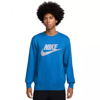 Nike Sportswear Club herr crewneck sweatshirt blå FN3890 435 M