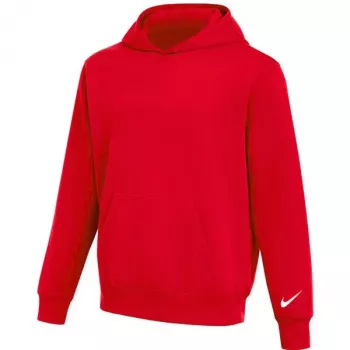 Nike Park 26 Fleece hoodie barn röd XS