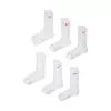 Nike Everyday Elevated 6-pack crew-strumpor vit 35-37,5