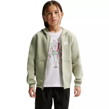 Nike Sportswear Club Fleece barn sweatshirt ljusgrön FD3004-304 M