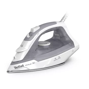 Tefal Easygliss Eco FV5782 ångstrykjärn med Durilium Airglide stryksula, 2800 W, 260 g/min ångstöt, ekoläge, svart/grön