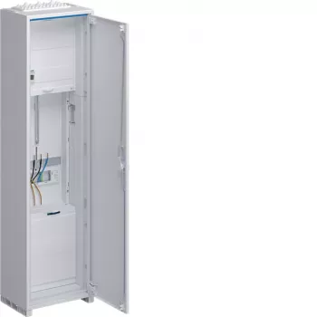 Hager universZ komplett fördelningsskåp ZB313M1NT 1100x300x205mm 1 rad SKII IP44