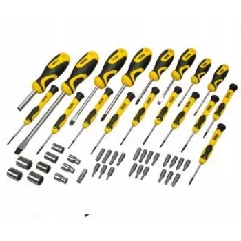 STANLEY skruvmejselset 49 delar med förvaringsväska