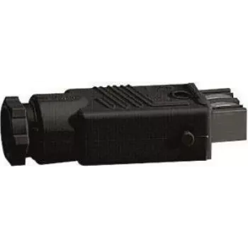 Somfy 9011808A Hirschmann Stak3 uttag 16 A 3-polig skruvklämma IP54 svart