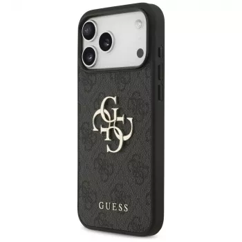 GUESS 4G Big Logo skal för iPhone 17 Pro Max / 18 Pro Max – svart