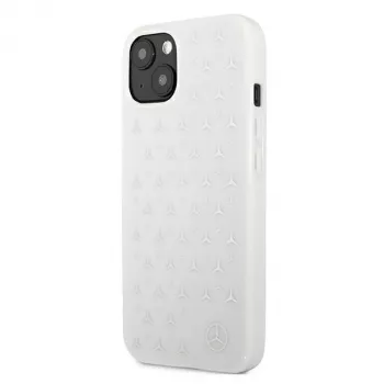 Mercedes-Benz Silver Stars hardcase för iPhone 13/14/15 6,1 inch – vit