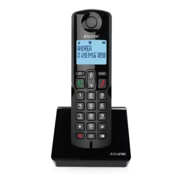 Alcatel S280 DECT trådlös telefon – svart