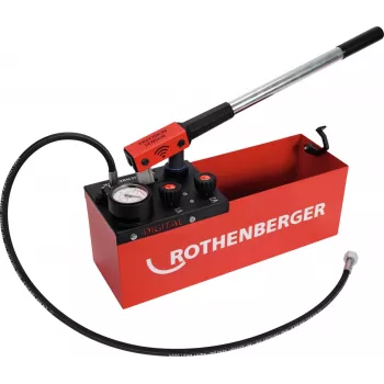 Rothenberger RP 50 digital tryckprovningspump 12L tank 60 bar