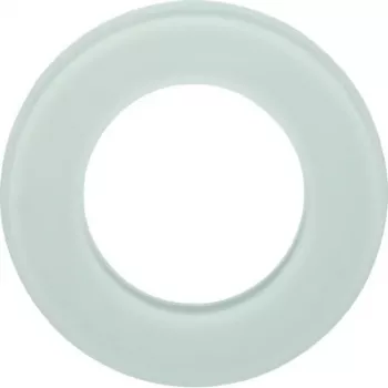Hager WTD7180GWG 1-fack glasram, serie Glas, polarvit