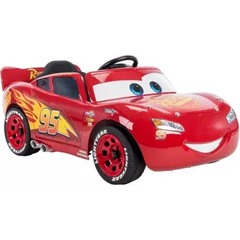 Huffy Cars McQueen elektrisk åkbil, 7,2 V litiumjon, röd