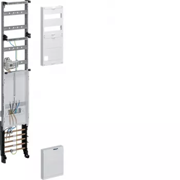 Hager universellt mätarfält ZH53X9ST, 1 mätarplats, 3 fördelningsrader, 1350mm, förkonfigurerad, 5-polig samlingsskena, 63A, regionalt godkännande NRW/SH/MV/N-Sachsen