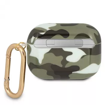 GUESS GUAPUCAMA AirPods Pro-fodral grön/khaki Camo-kollektion