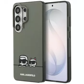 Karl Lagerfeld Samsung Galaxy S26 Ultra IML Peekaboo Karl&Choupette MagSafe-skal grönt