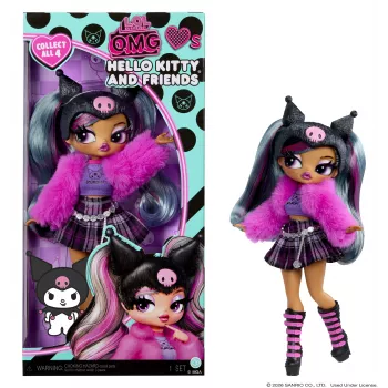 MGA L.O.L. Surprise O.M.G. Hello Kitty & Friends – Kuromi Modedocka