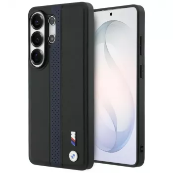 BMW Perforated Stripe Logo MagSafe-skal för Samsung Galaxy S26 Ultra – blå