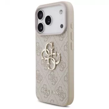 GUESS 4G Big Logo skal för Apple iPhone 17 Pro / 18 Pro – rosa