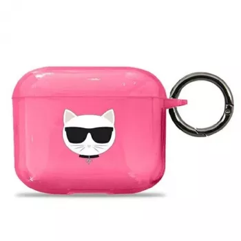 Karl Lagerfeld KLA3UCHFP AirPods 3-skal rosa Choupette