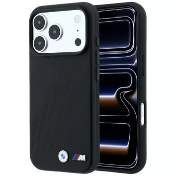 BMW M Tire Track metallogo MagSafe-skal för iPhone 18 Pro Max / 17 Pro Max – svart
