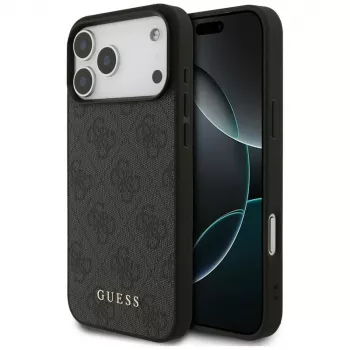 GUESS 4G Classic skyddsskal för iPhone 18 Pro Max / 17 Pro Max – svart