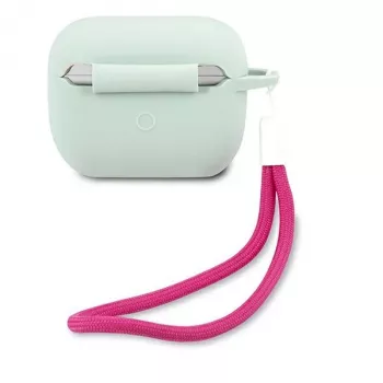 GUESS Vintage silikonskal för AirPods Pro – blå fuchsia