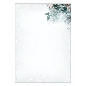 SIGEL julbrevpapper Eucalyptus Magic A4 90 g/m² 100 blad
